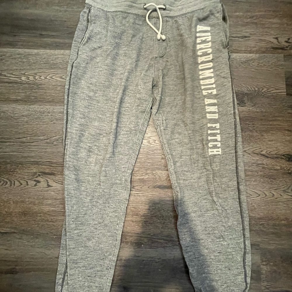 Abercrombie & Fitch Heather Gray Kids Sweatpants